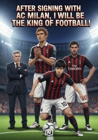 After signing with AC Milan, I will be the king of football!