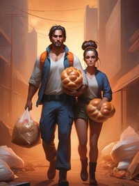 Apocalyptic Disasters: Carrying a bun and hoarding supplies