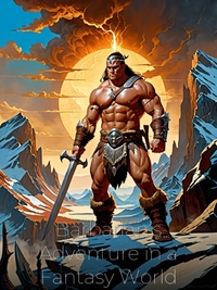 Barbarian’s Adventure in a Fantasy World