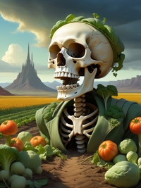 Foreign Land Reclamation By a Vegetable-growing Skeleton Novel