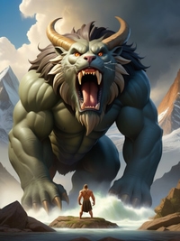 Growing 10000 kilograms every day, I evolved into a mythical beast