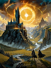 In LOTR with Harry Potter Sign-In System!