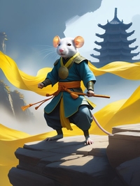 Rat in Yellow Wind Ridge, rising from plundering entries