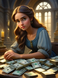 Shut Up, Young Lady, Obediently Hand Over The Money And Don't Confess!