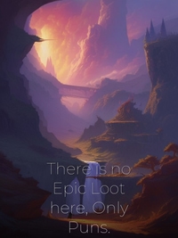 There is no Epic Loot here, Only Puns.