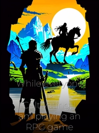 While everyone is Cultivating, I am playing an RPG game