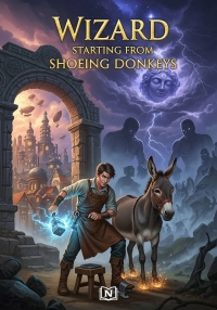 Wizard starting from shoeing donkeys